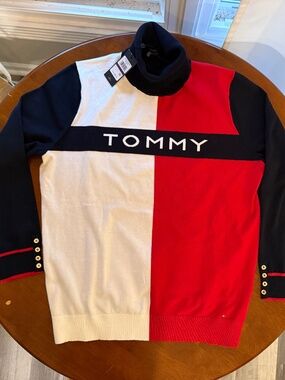 TOMMY HILFIGER STELLA SWEATER LONG SLEEVE- NWT- SIZE XXL